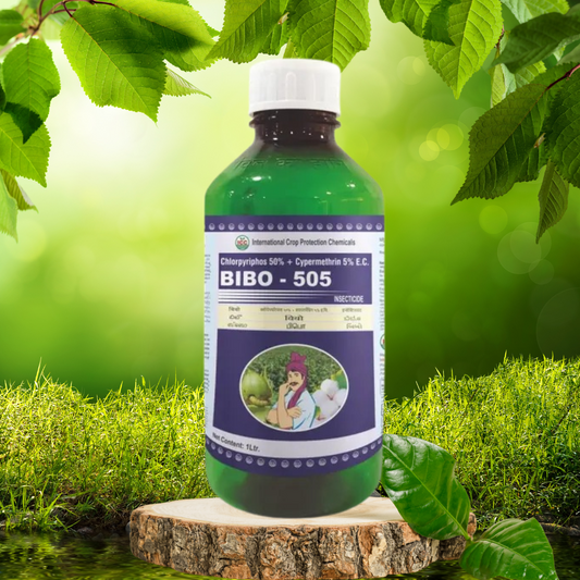 BIBO - 505 Chlorpyriphos 50% + Cypermethrin 5% E.C